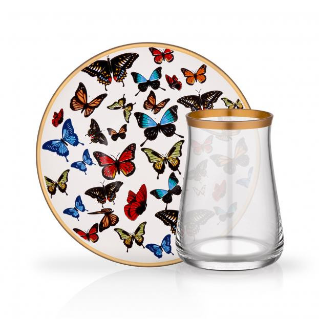 TARABYA TEA ST 6 PIECE BUTTERFLY